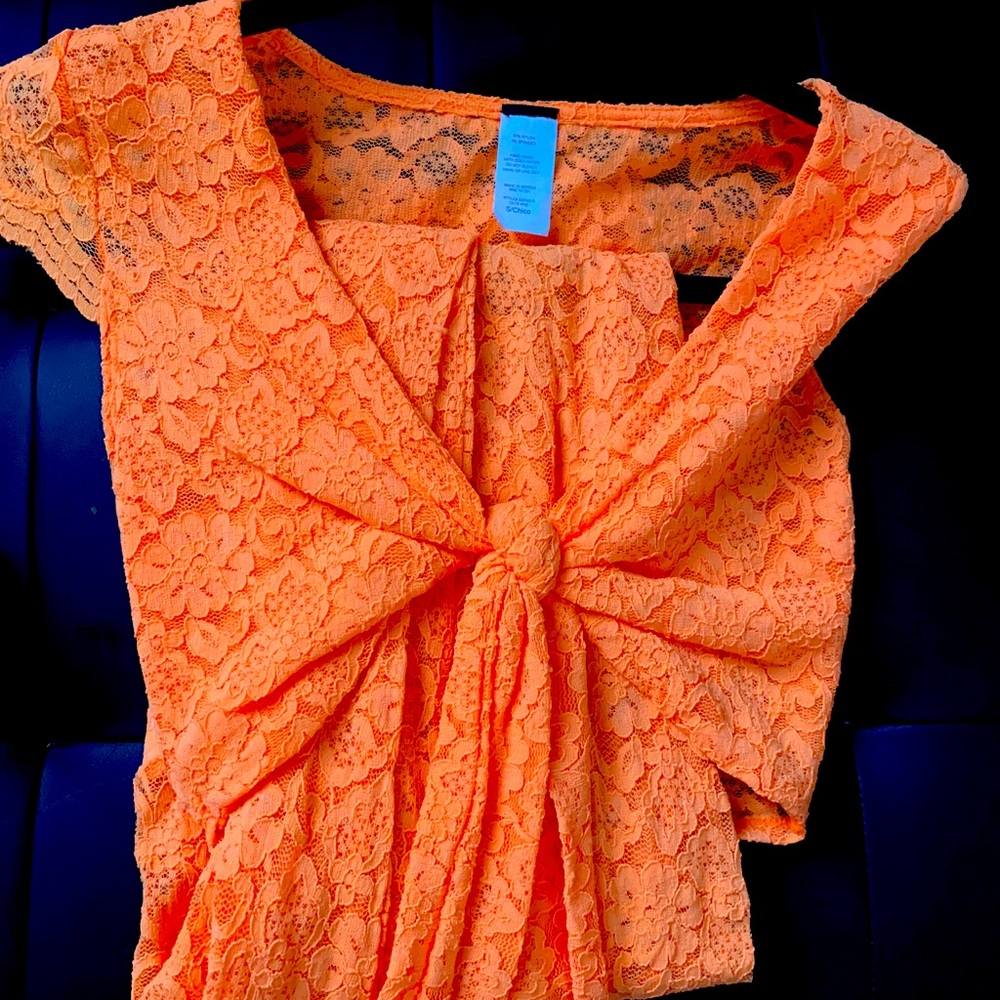 Neon 2 piece lace set